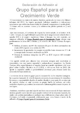 crecimiento verde