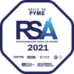 sello Pyme RSA (Responsabilidad social de Aragón) 2021