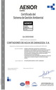Certificado14001 CONTAZARA