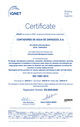 Certificado IQNet14001 CONTAZARA